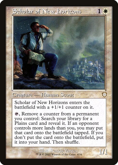 Scholar of New Horizons card image