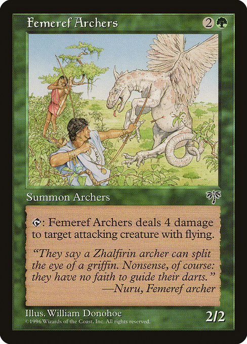 Femeref Archers card image