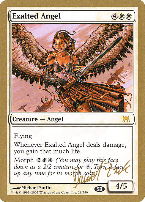 Ange exalté|Exalted Angel