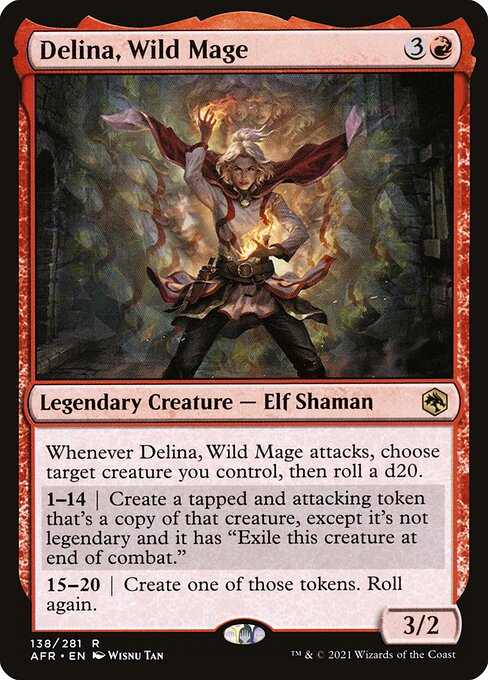 Delina, Wild Mage (afr) 138 Delina, Wild Mage (afr) 138