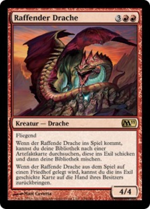 Hoarding Dragon (Magic 2011 #144)