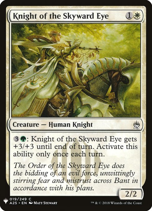 Knight of the Skyward Eye (Mystery Booster #149)