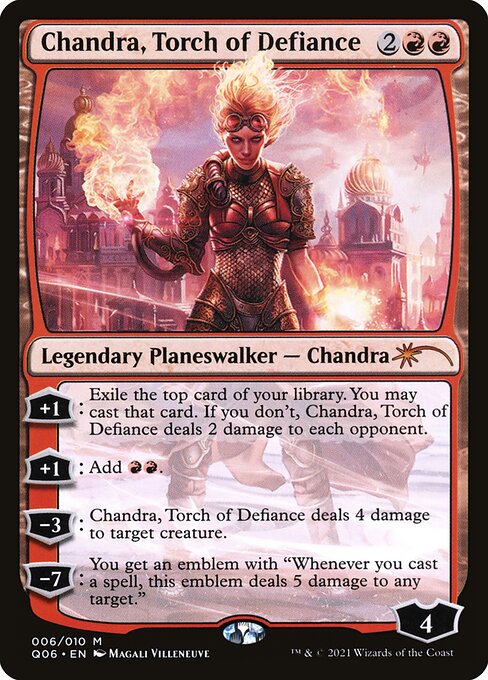 Chandra, Torch of Defiance (Pioneer Challenger Decks 2021 #6)