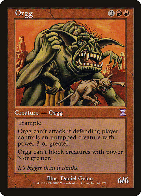 Orgg (Time Spiral Timeshifted #67)