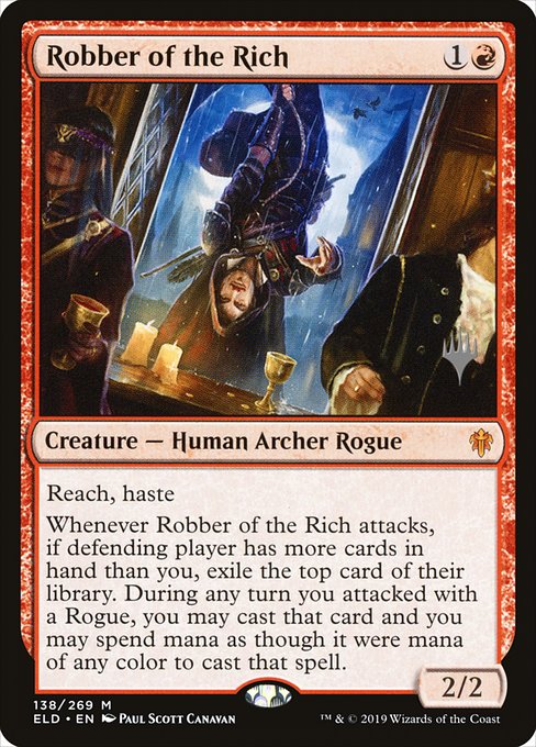 Robber of the Rich (Throne of Eldraine Promos #138p)