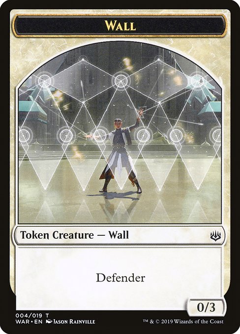 Wall (War of the Spark Tokens #4)