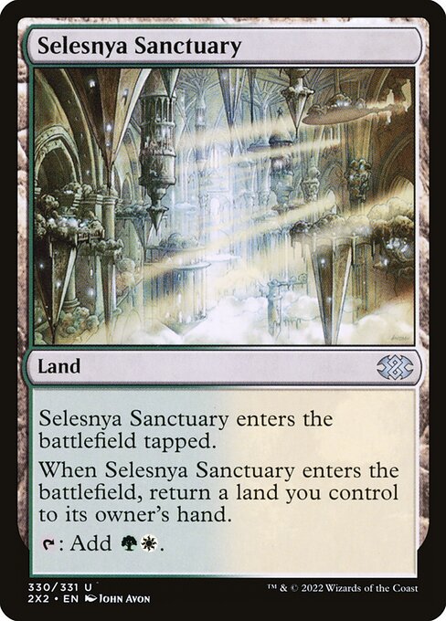 Selesnya Sanctuary (Double Masters 2022 #330)