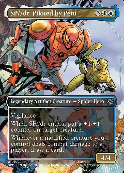 SP//dr, Piloted by Peni magic the gathering card art