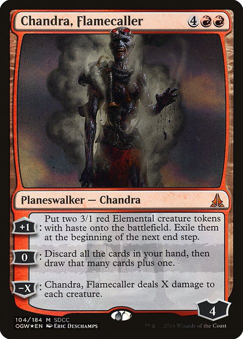Chandra, meneuse de flammes|Chandra, Flamecaller