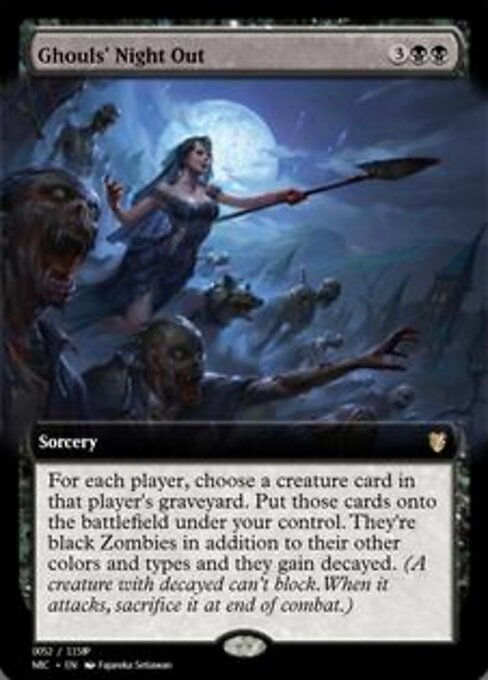 Ghouls' Night Out (Magic Online Promos #93984)