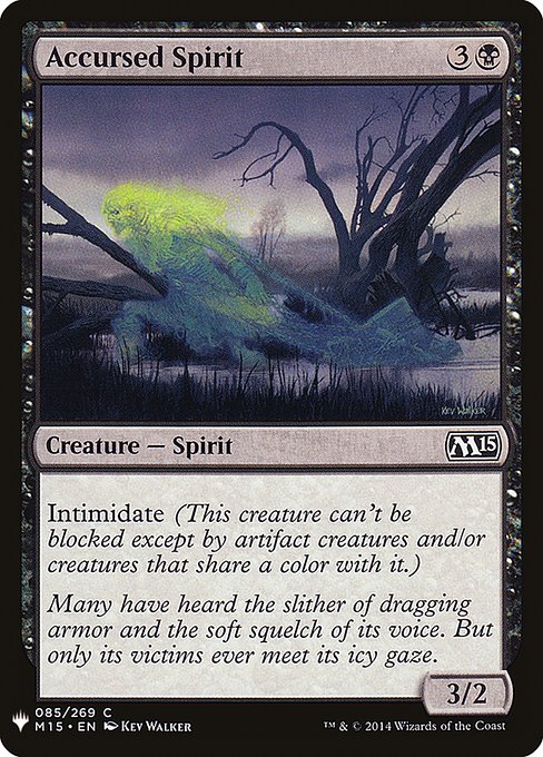 Accursed Spirit (Mystery Booster #559)