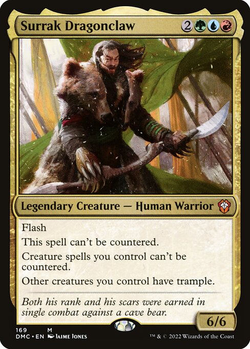 Surrak Dragonclaw (Dominaria United Commander #169)