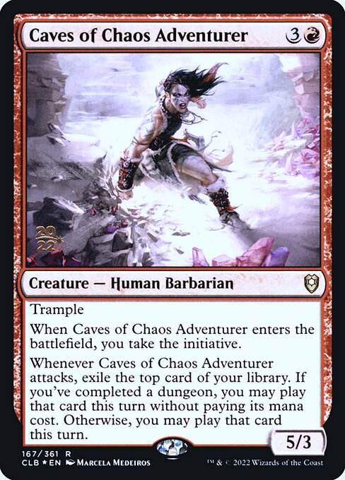 Aventurière des Cavernes du Chaos|Caves of Chaos Adventurer