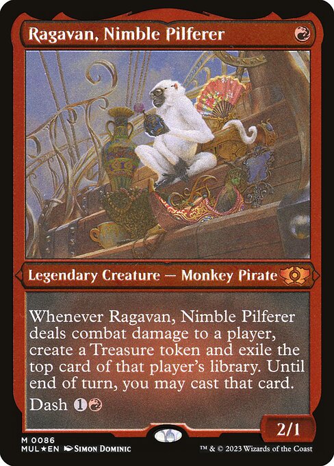 Ragavan, Nimble Pilferer (mul) 86