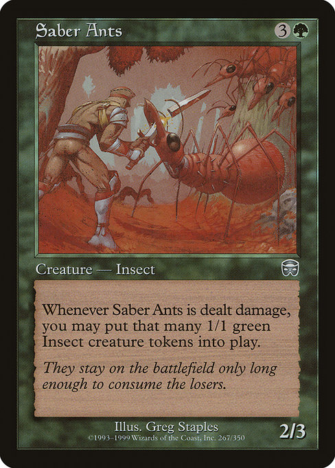 Saber Ants card image