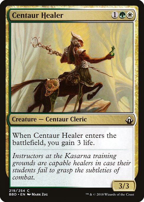 Centaur Healer (Battlebond #219)