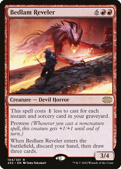 Bedlam Reveler (Double Masters 2022 #104)