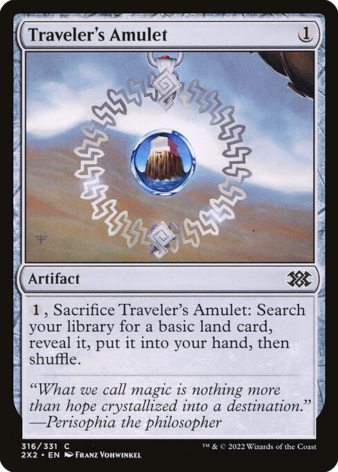 Traveler's Amulet (2X2)