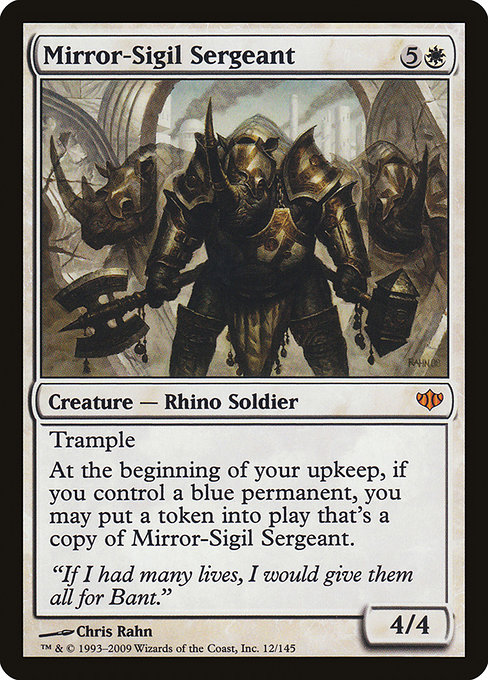 Mirror-Sigil Sergeant (Conflux #12)