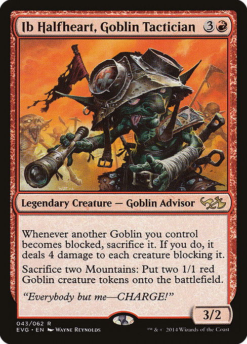 Ib Halfheart, Goblin Tactician (Duel Decks Anthology: Elves vs. Goblins #43)