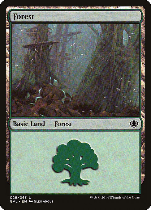 Forest (Duel Decks Anthology: Garruk vs. Liliana #29)