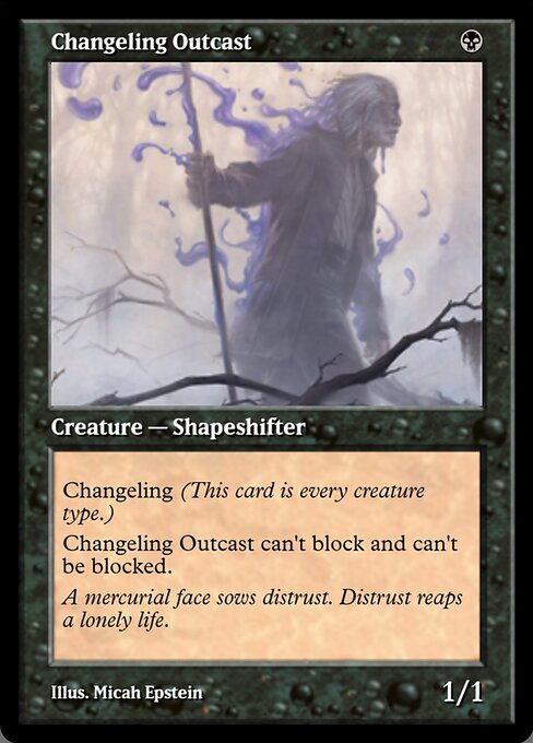 Changeling Outcast (Magic Online Promos #91267)