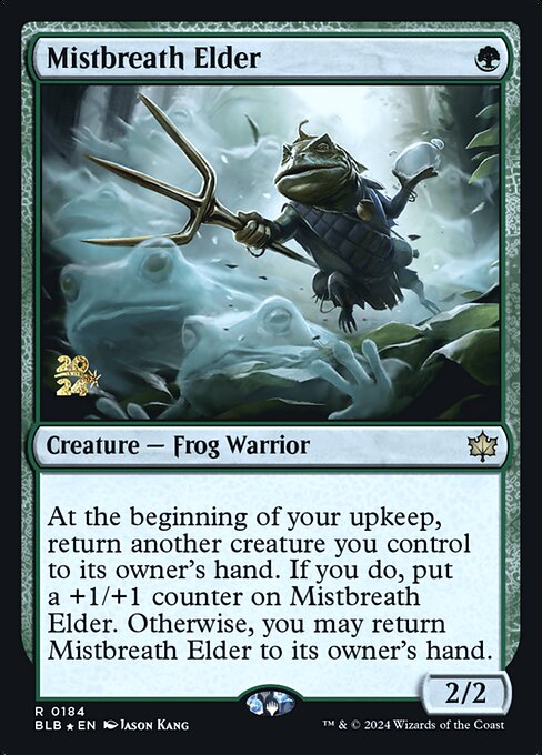 Mistbreath Elder (Bloomburrow Promos #184s)