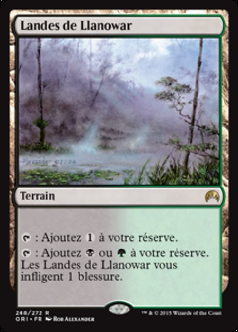 Llanowar Wastes (Magic Origins #248)