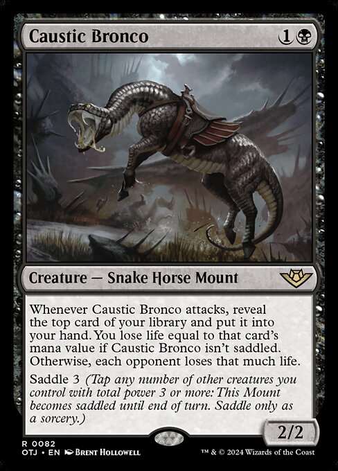 Caustic Bronco card image