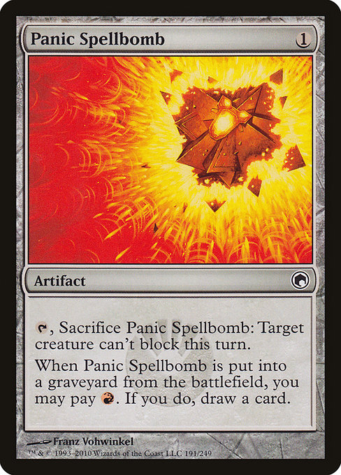 Panic Spellbomb card image