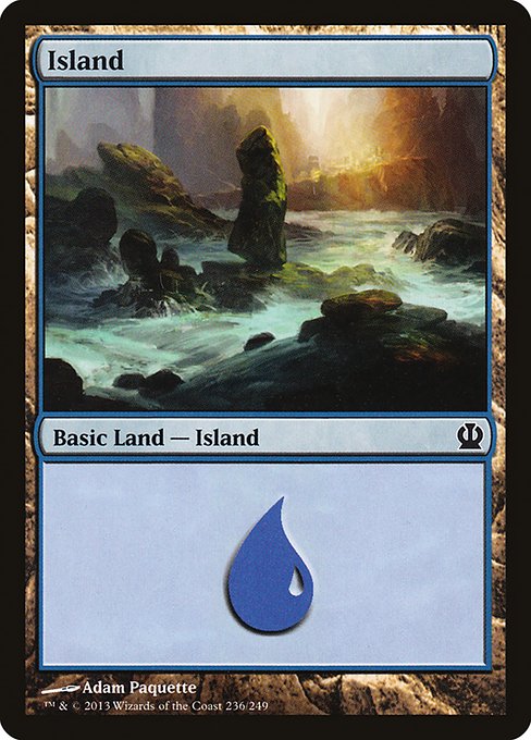Island (Theros #236)