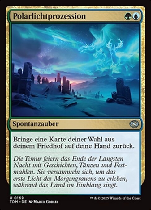 Polarlichtprozession