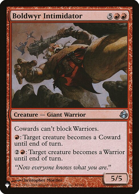 Boldwyr Intimidator (The List #MOR-86)