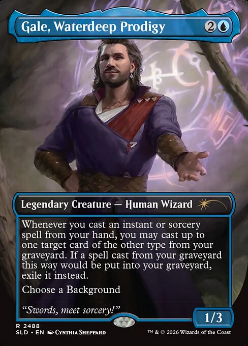 Gale, Waterdeep Prodigy (Secret Lair Drop #2488)