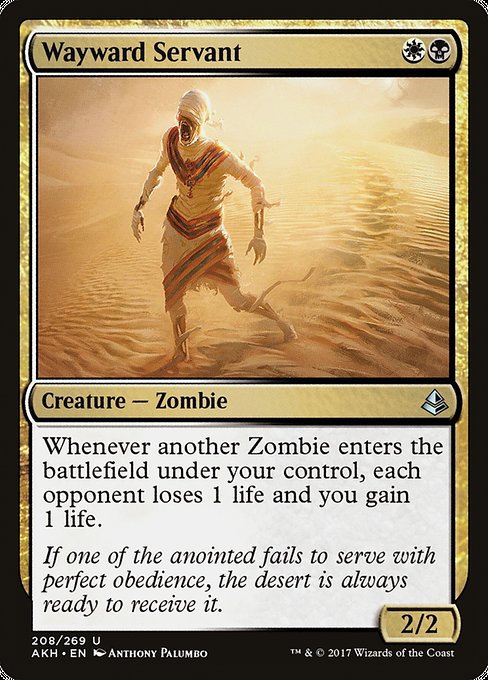 Wayward Servant (Amonkhet #208)