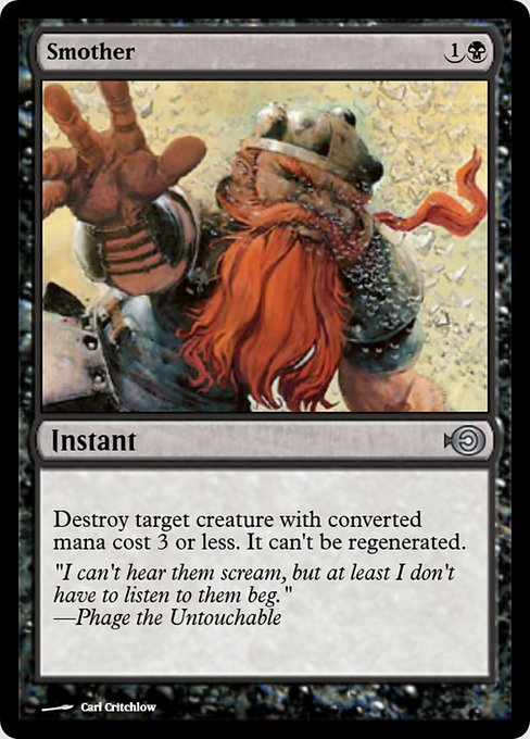 Smother (Magic Online Promos #31475)