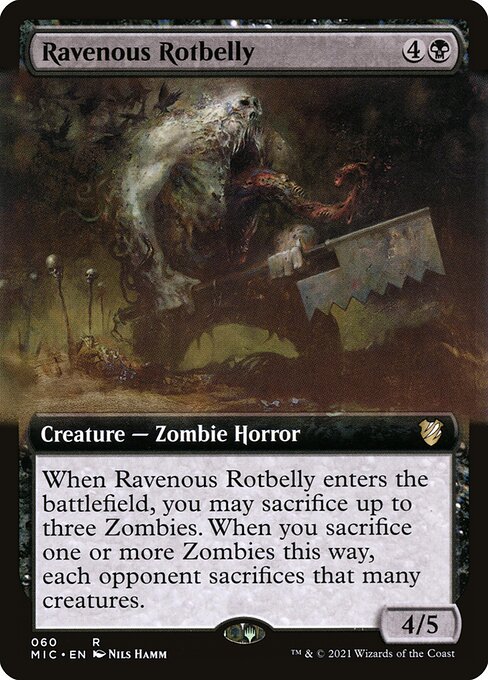 Ravenous Rotbelly card image