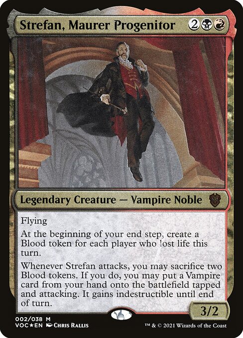 Strefan, Maurer Progenitor (Crimson Vow Commander Display Commanders #2)
