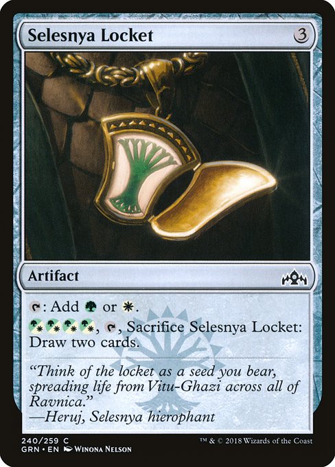 Selesnya Locket (Guilds of Ravnica #240)