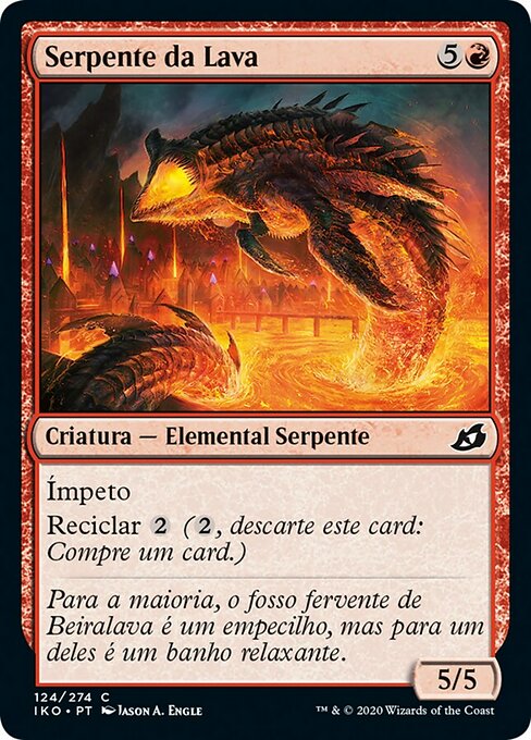 Lava Serpent (Ikoria: Lair of Behemoths #124)