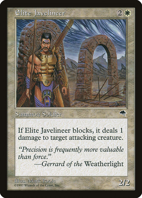 Elite Javelineer card image