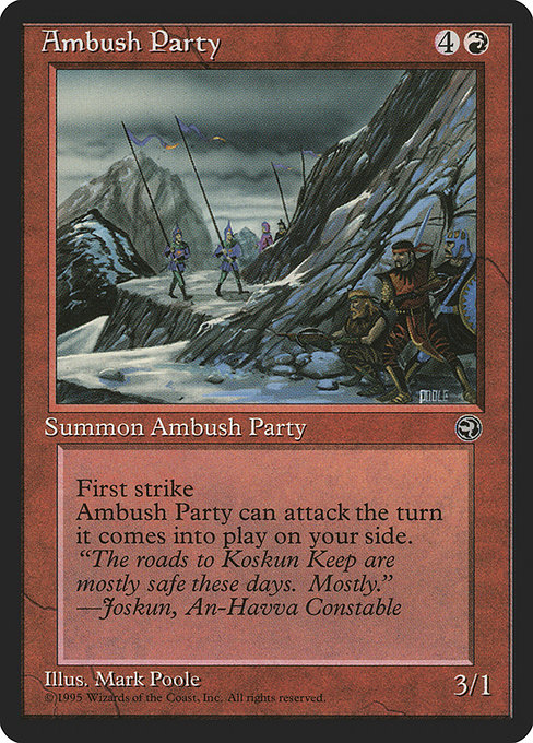 Ambush Party card image