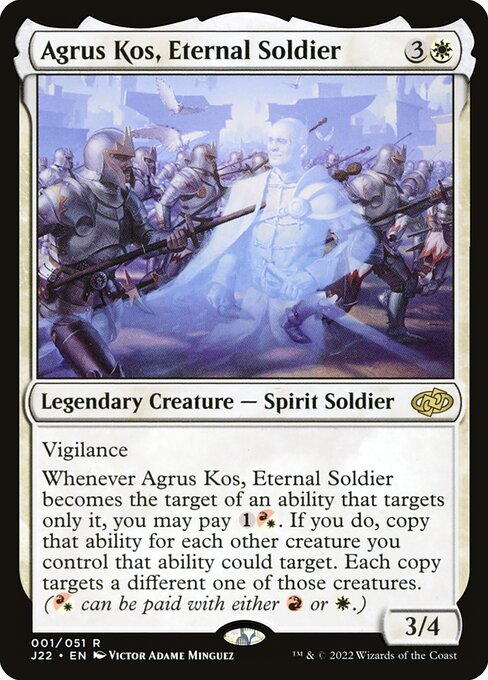 Agrus Kos, Eternal Soldier (j22) 1