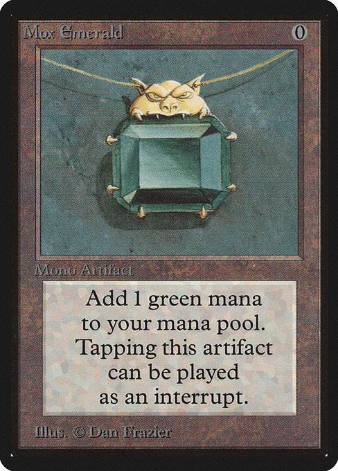 Mox Emerald (Limited Edition Beta #262)