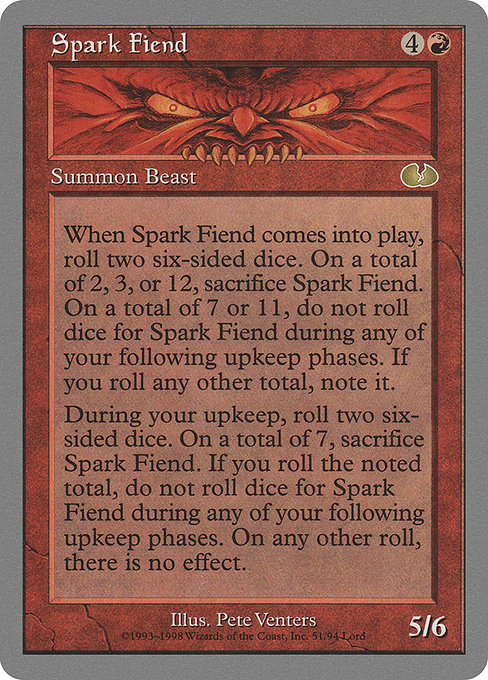Spark Fiend (Unglued #51)
