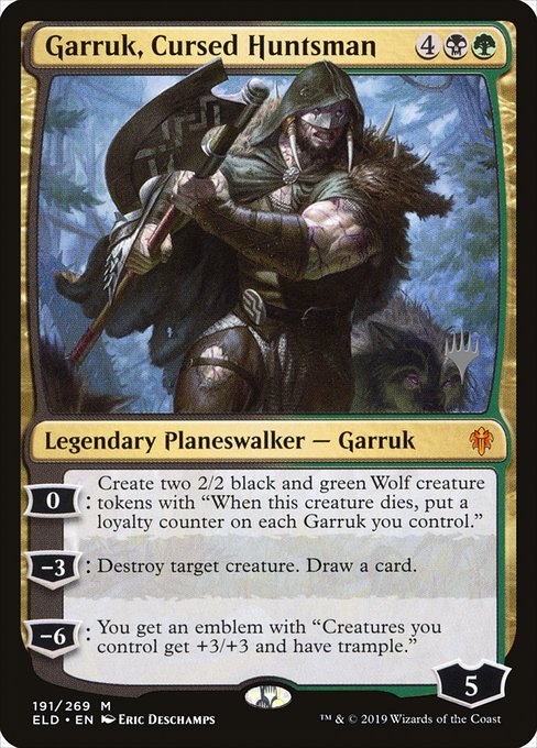 Garruk, Cursed Huntsman (peld) 191p