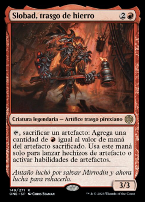 Slobad, Iron Goblin (Phyrexia: All Will Be One #149)