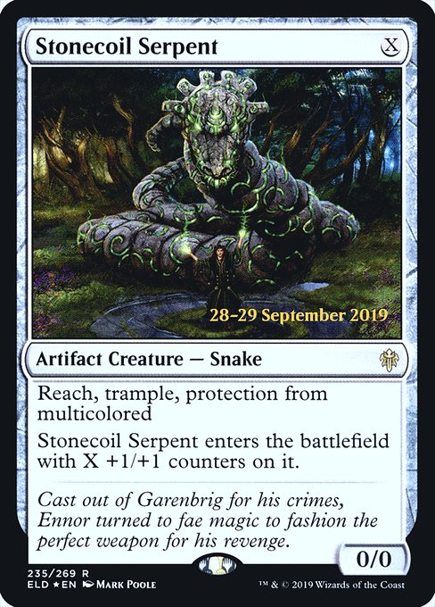 Grand serpent annoroc|Stonecoil Serpent