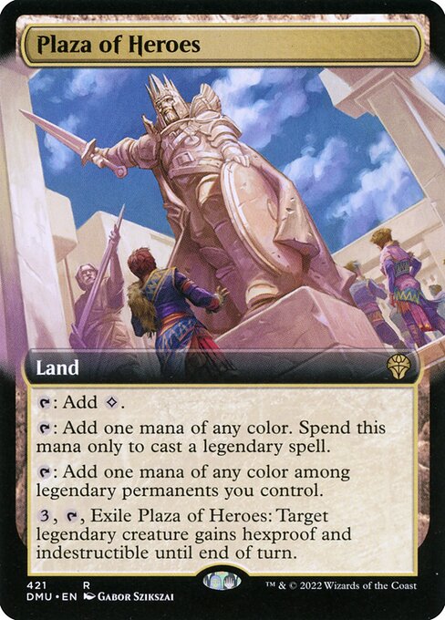 Plaza of Heroes (Dominaria United #421)