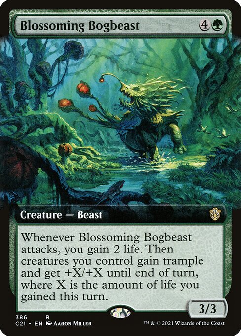 Blossoming Bogbeast (Commander 2021 #386)